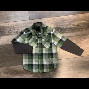 4/$20 Green Dino Shirt